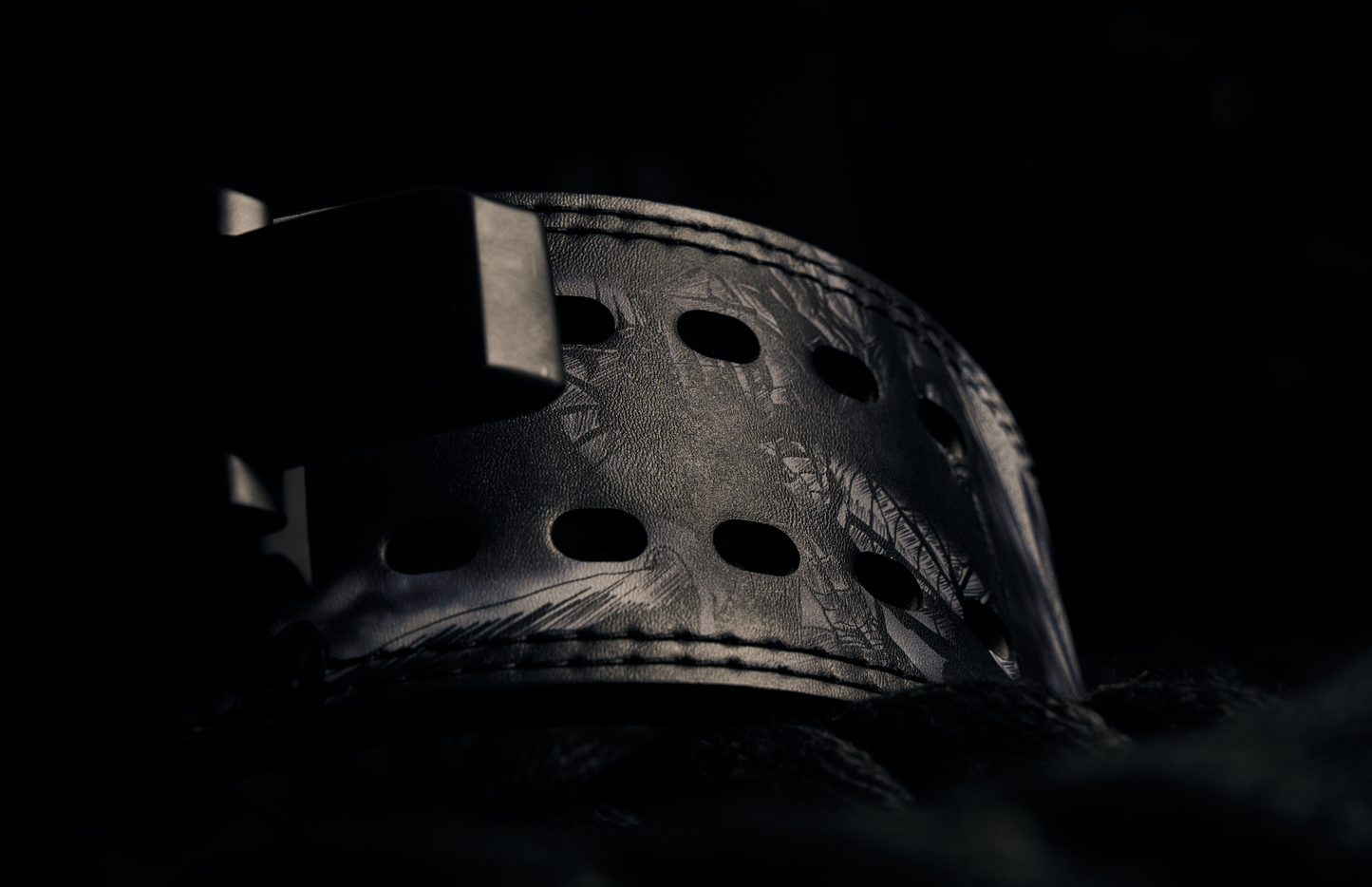 The Black Swordsman Lifting Belt